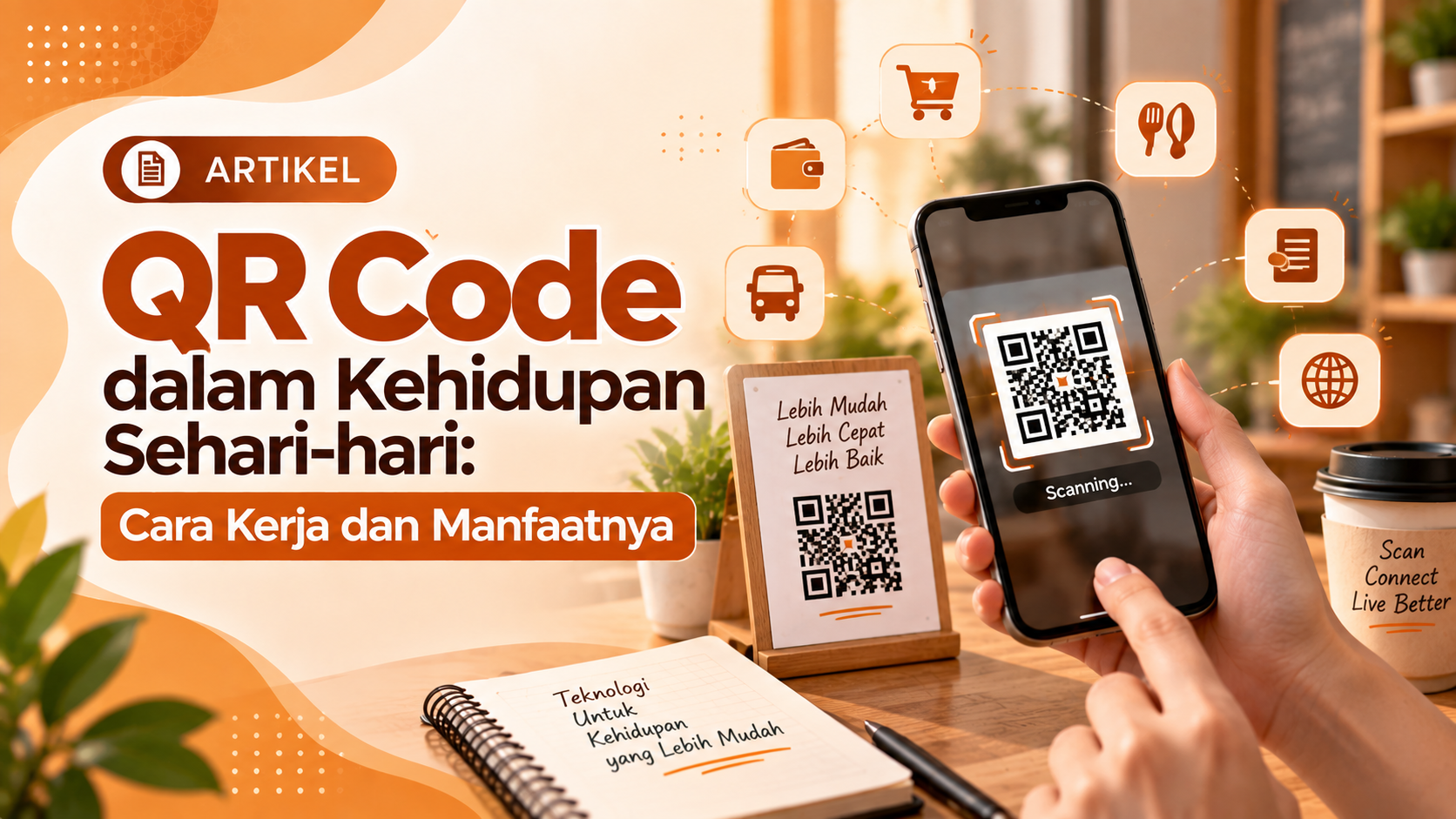 QR Code dalam Kehidupan Sehari-hari: Cara Kerja dan Manfaatnya