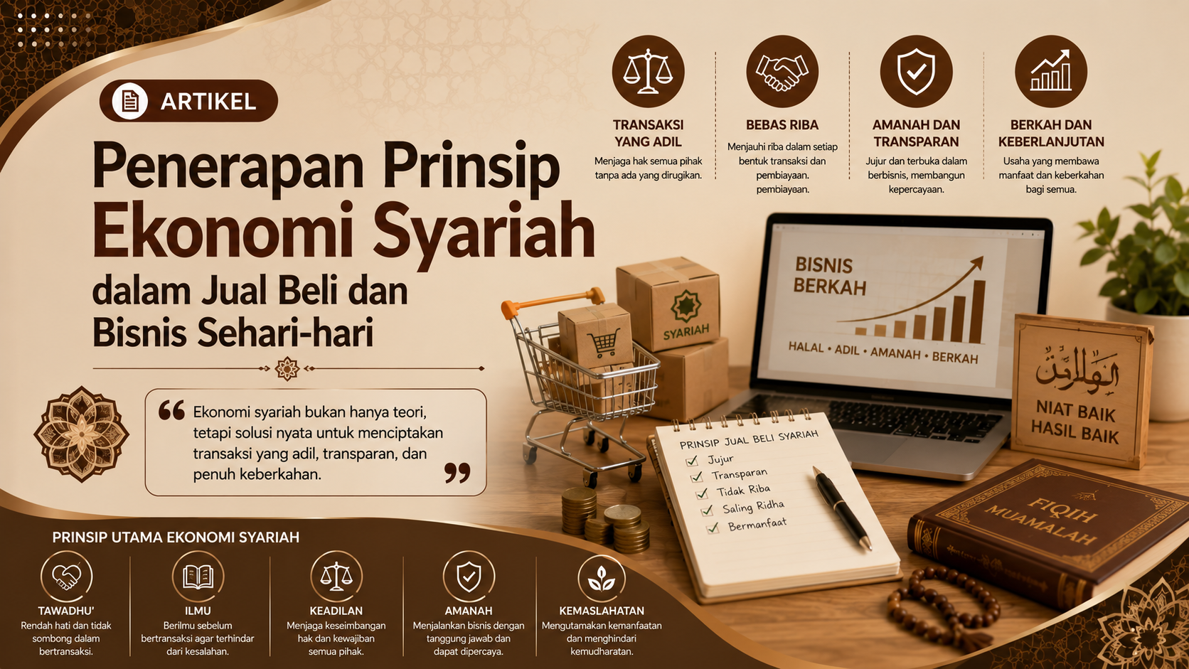 Penerapan Prinsip Ekonomi Syariah dalam Jual Beli dan Bisnis Sehari-hari