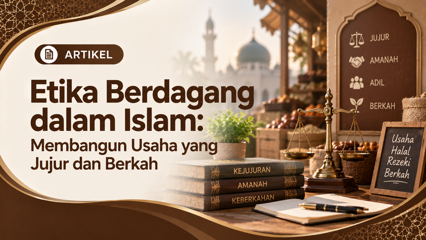 Etika Berdagang dalam Islam: Membangun Usaha yang Jujur dan Berkah