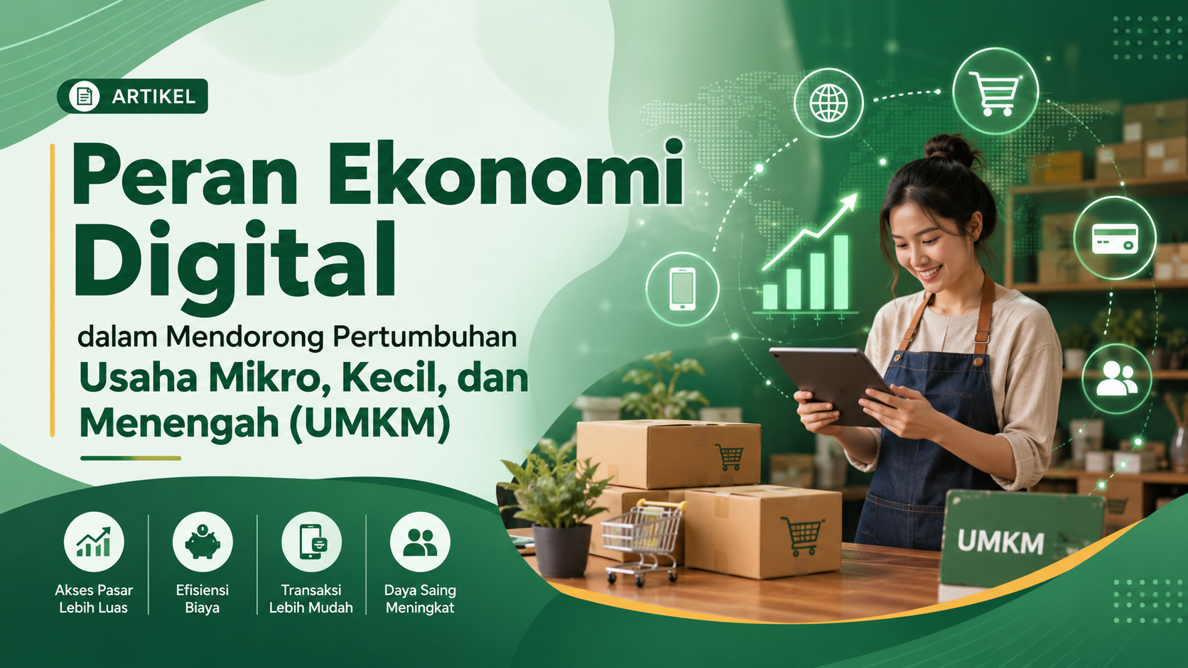 Peran Ekonomi Digital dalam Mendorong Pertumbuhan Usaha Mikro, Kecil, dan Menengah (UMKM)