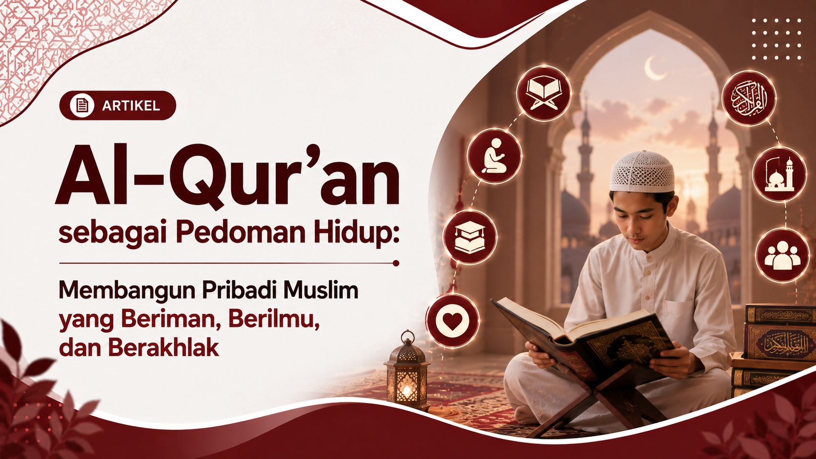 Al-Qur’an sebagai Pedoman Hidup: Membangun Pribadi Muslim yang Beriman, Berilmu, dan Berakhlak