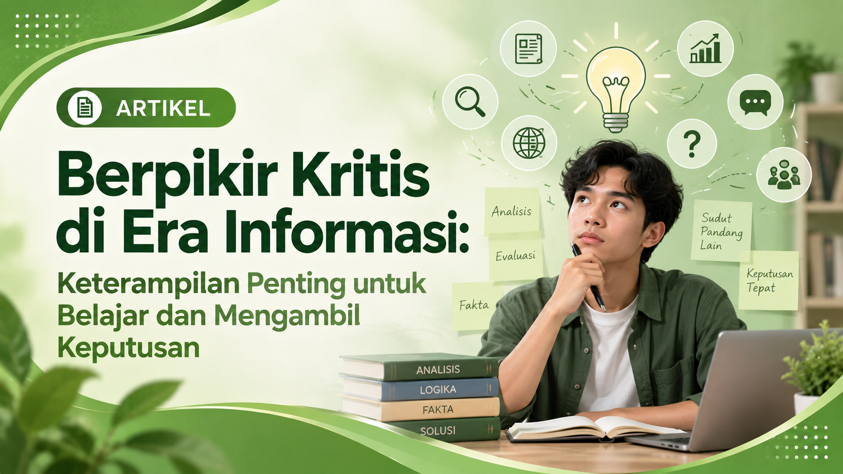 Berpikir Kritis di Era Informasi: Keterampilan Penting untuk Belajar dan Mengambil Keputusan