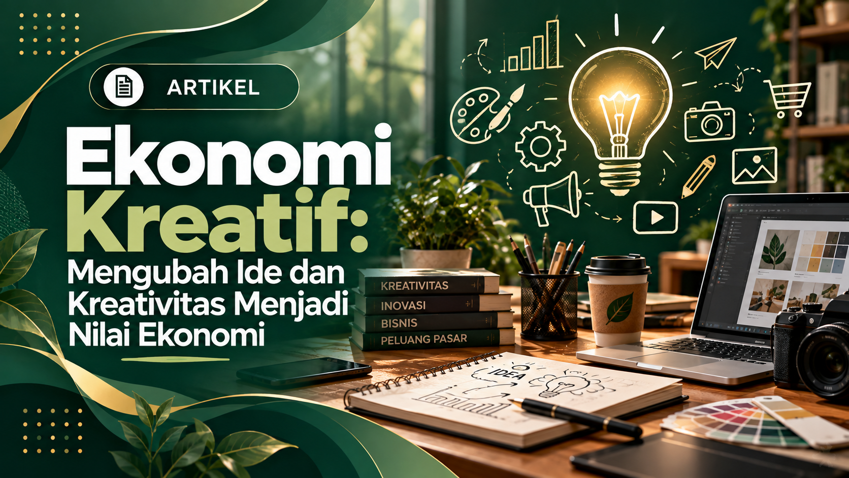 Ekonomi Kreatif: Mengubah Ide dan Kreativitas Menjadi Nilai Ekonomi