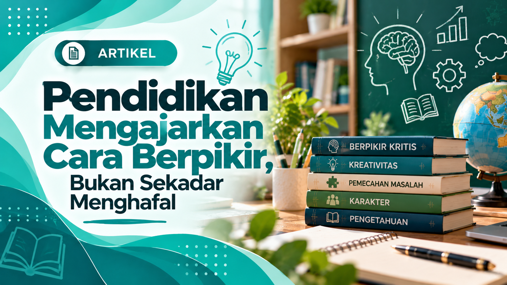 Pendidikan Mengajarkan Cara Berpikir, Bukan Sekadar Menghafal